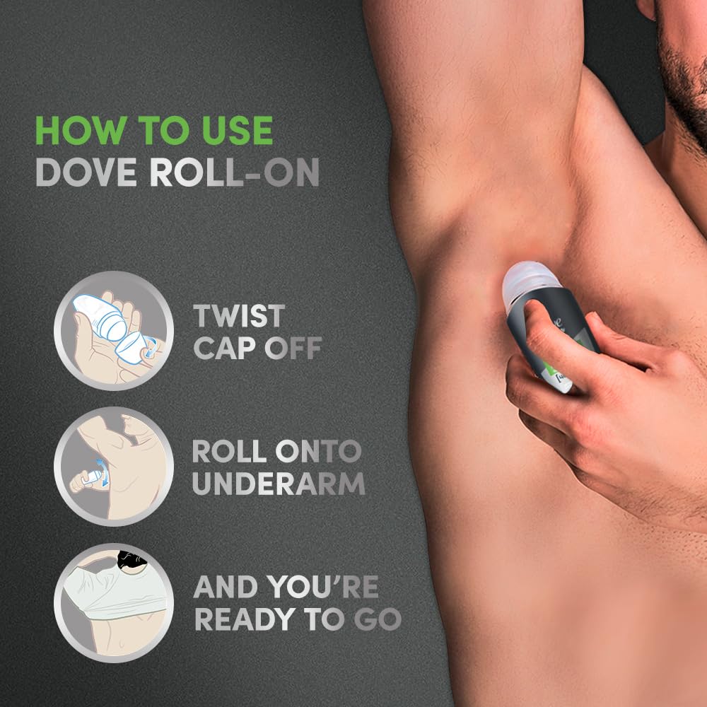 Vedashi Dove Men Care Extra Fresh Roll On Deodorant 50 ml — Dove | Gallery Image 2