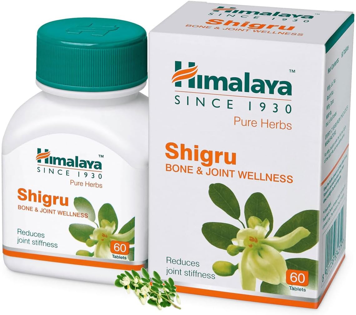 Himalaya Himalaya Wellness Pure Herbs Shigru Bone & Joint Wellness - 60 Tablet Ayurvedic Classics - Image 1