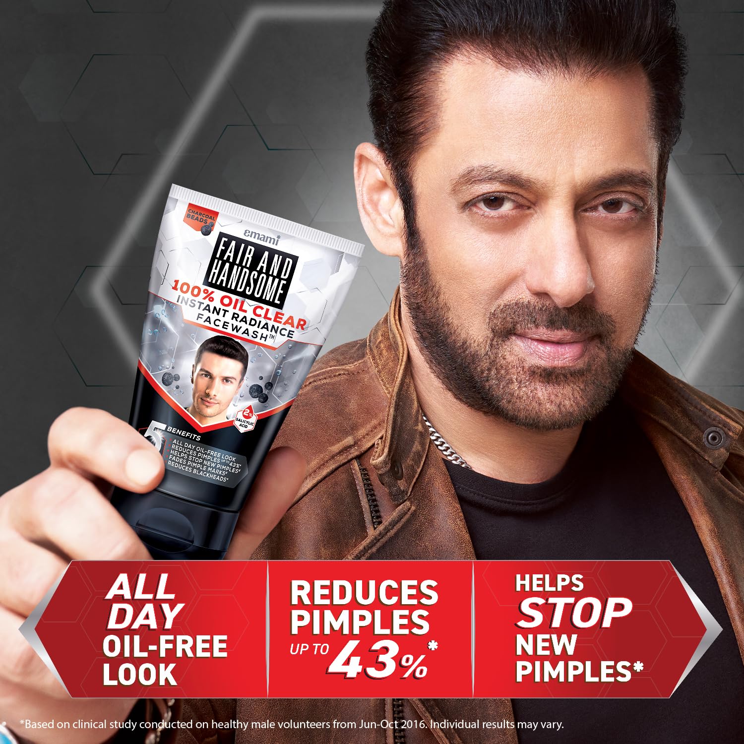 Vedashi Smart And Handsome Oil Clear Face Wash 100 g — Fair and Handsome | Gallery Image 3