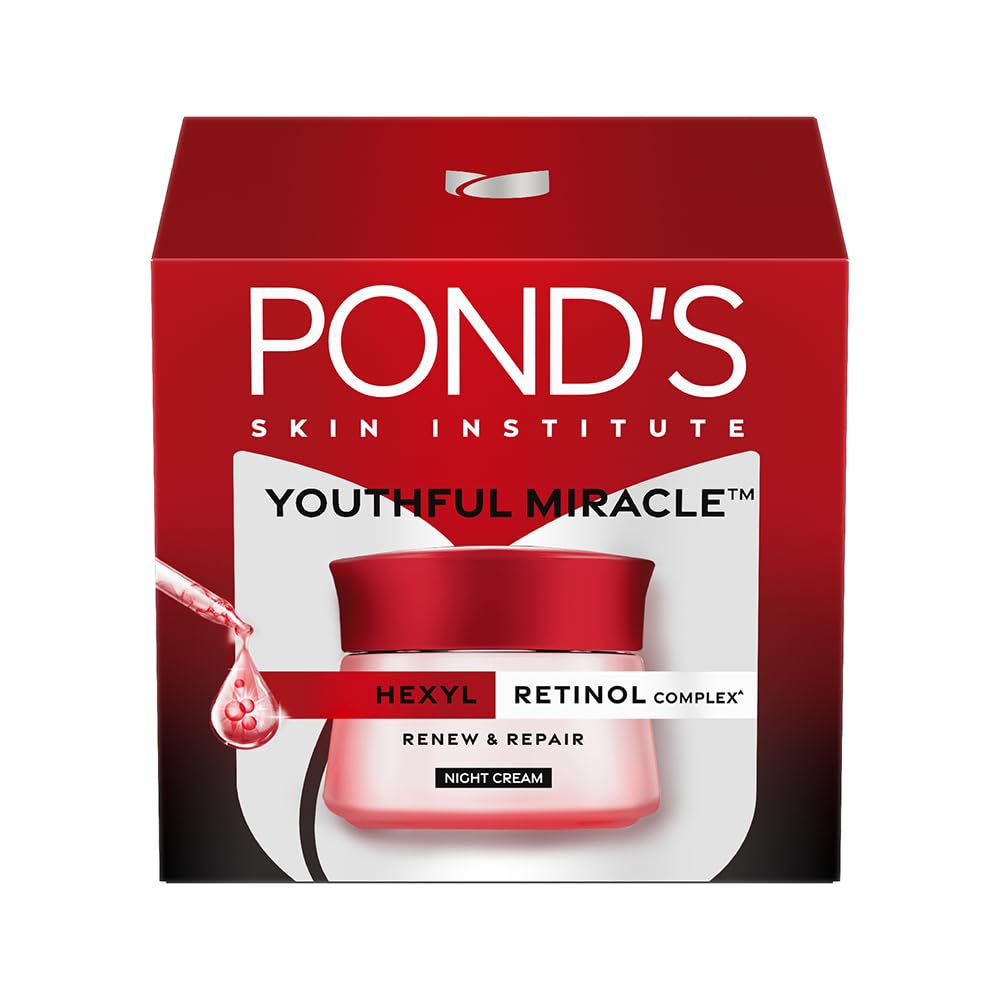 POND'S POND'S Youthful Miracle Night Cream 50 g Creams & Moisturizers - Image 4