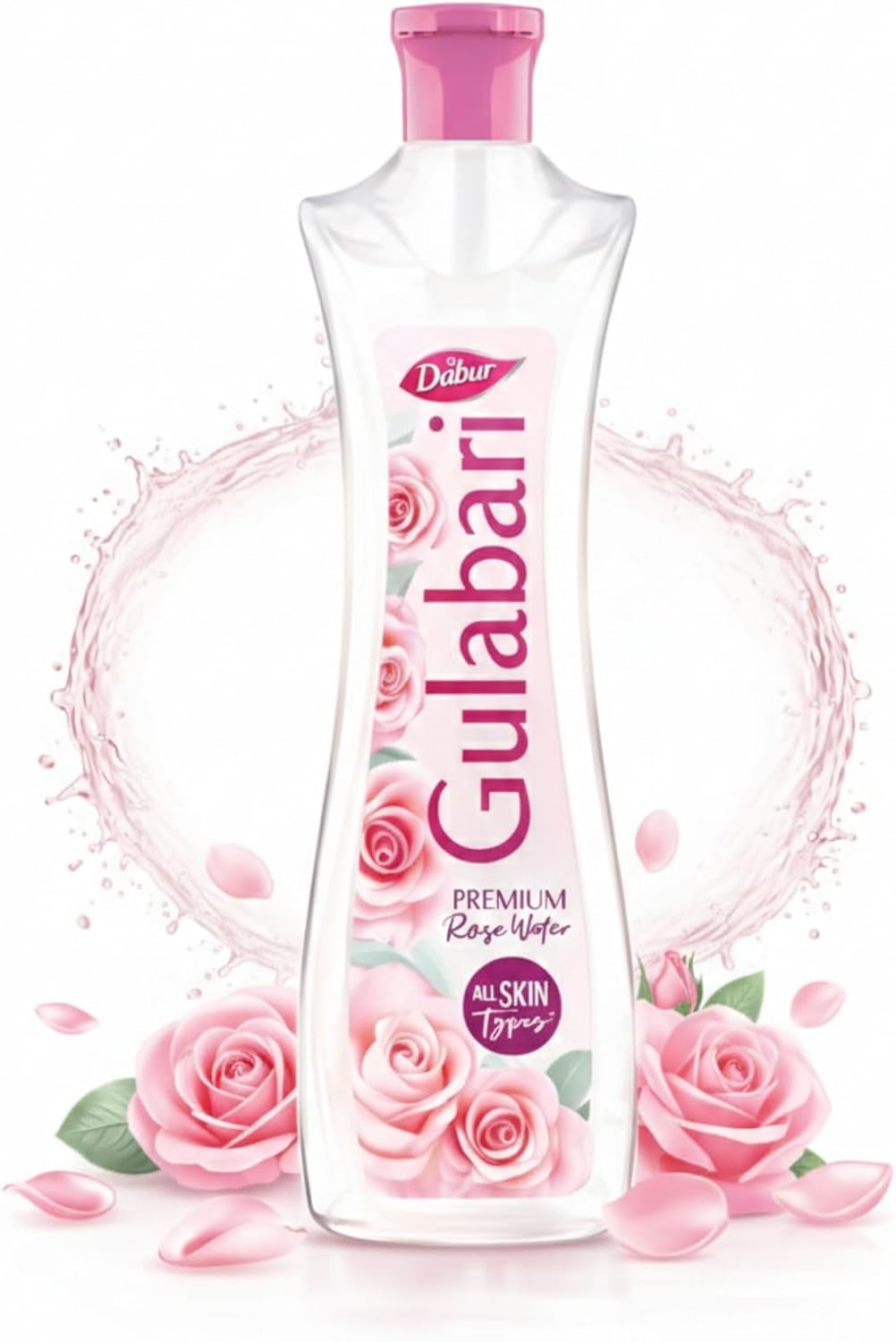 Dabur Dabur Gulabari, премиальная розовая вода/тоник для лица — 400 мл Очищающие средства и средства для умывания лица - Изображение 1