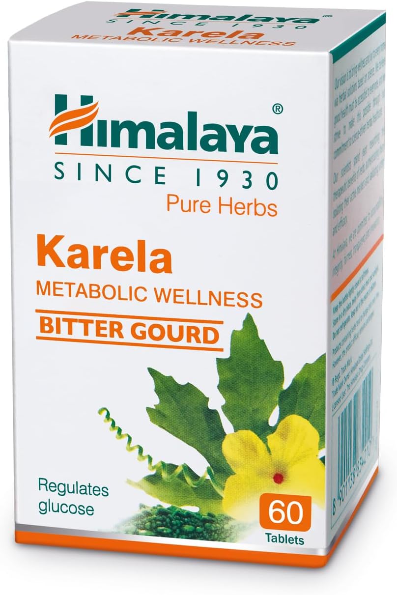 Himalaya Himalaya Wellness Pure Herbs Karela Metabolic Wellness - 60 Tablets Ayurvedic Classics - Image 2