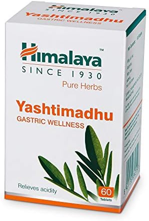 Himalaya Himalaya Wellness Pure Herbs Yashtimadhu Gastric Wellness - Pack of 60 Tablet Ayurvedic Classics - Image 5