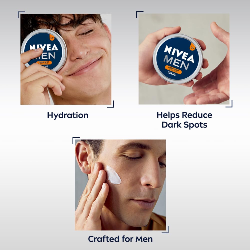 Vedashi Nivea Men Creme Dark Spot Moisturizer UV Protection 150 ml — Nivea | Gallery Image 3