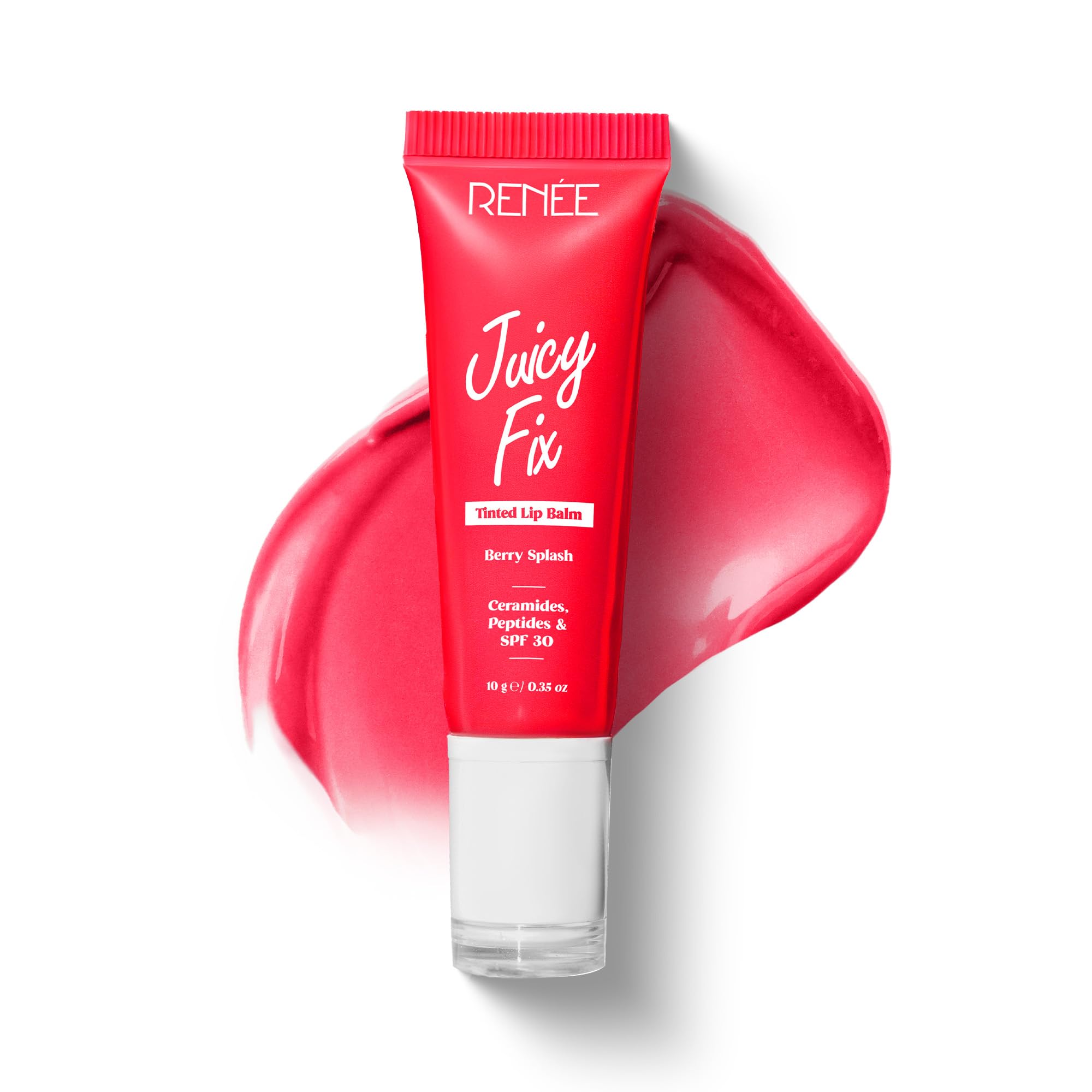 Vedashi RENEE Juicy Fix Tinted Lip Balm Berry Splash 17 gm — RENEE | Gallery Image 1