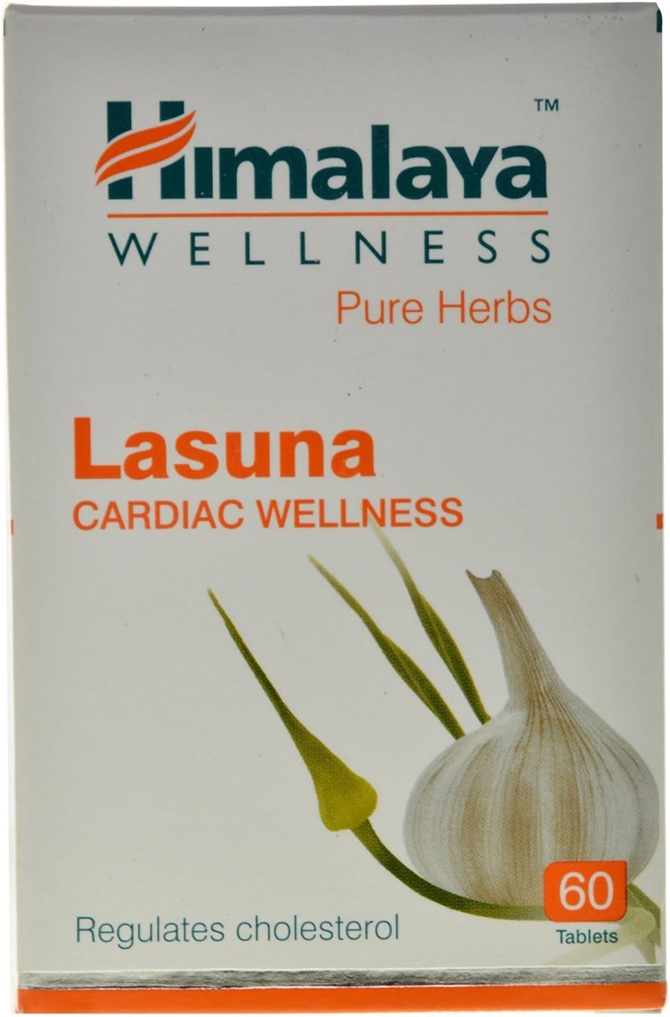 Himalaya Himalaya Pure Herbs Lasuna Cardiac Wellness Tablets, White, 250 mg, 60 Count Ayurvedic Classics - Image 4