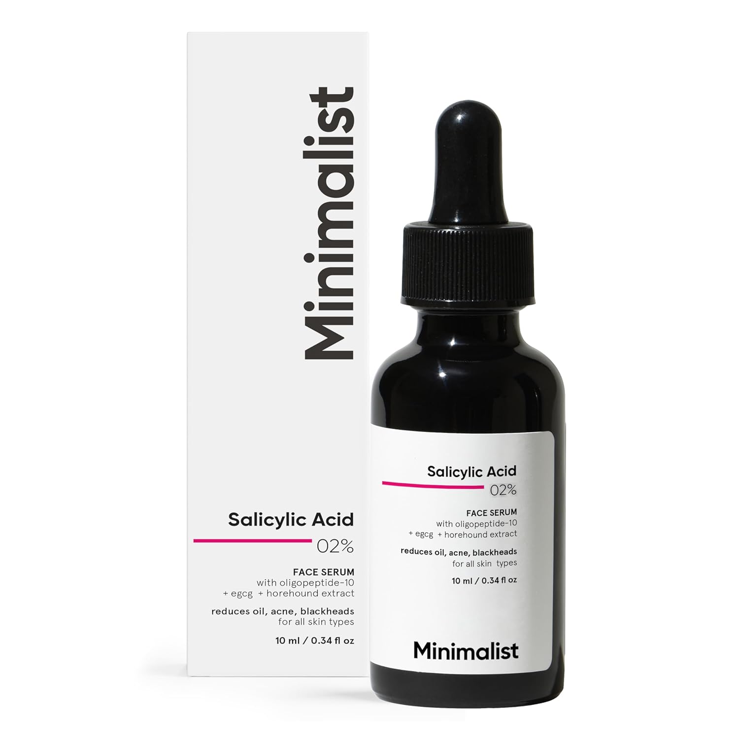 Minimalist Minimalist Salicylic Acid 2% Serum 10 ml Serums & Treatments - Image 3