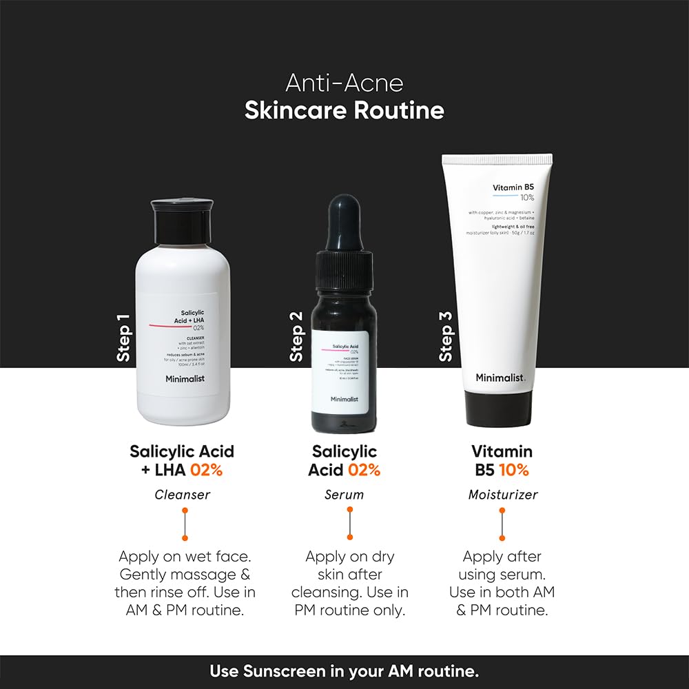Minimalist Minimalist Salicylic Acid 2% Serum 10 ml Serums & Treatments - Image 20