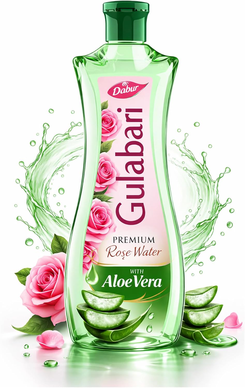Dabur Dabur Gulabari, премиальная розовая вода с алоэ вера — 400 мл Очищающие средства и средства для умывания лица - Изображение 1