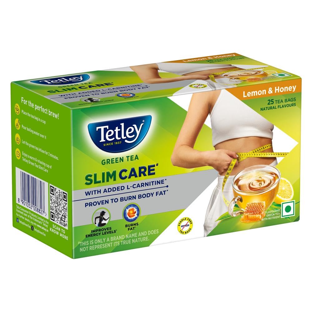 Tetley Tetley Green Tea, Lemon and Honey, 25 Tea Bags Green Tea & Wellness Blends - Image 5