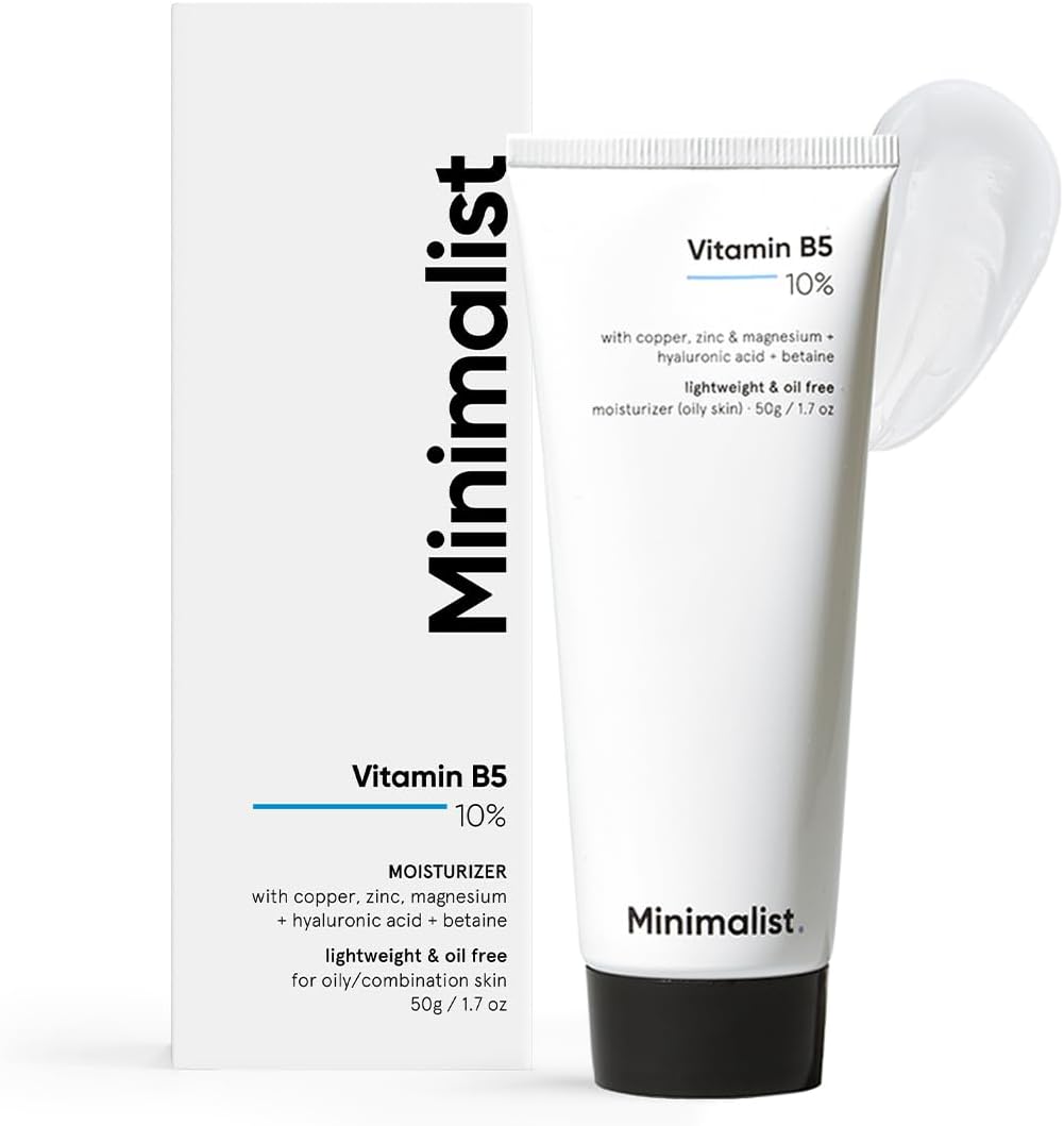 Minimalist Minimalist безмасляный увлажняющий крем с витамином B5 10%, 50 г, для жирной и комбинированной кожи Кремы и увлажняющие средства - Image 1