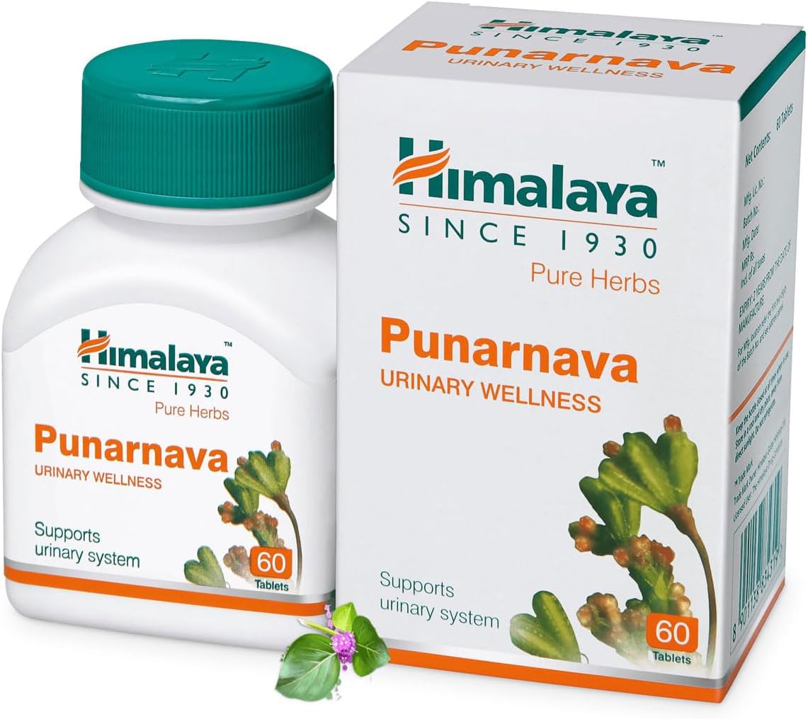 Himalaya Himalaya Punarnava Tablets - 60 count (Pack of 1) Ayurvedic Classics - Image 1