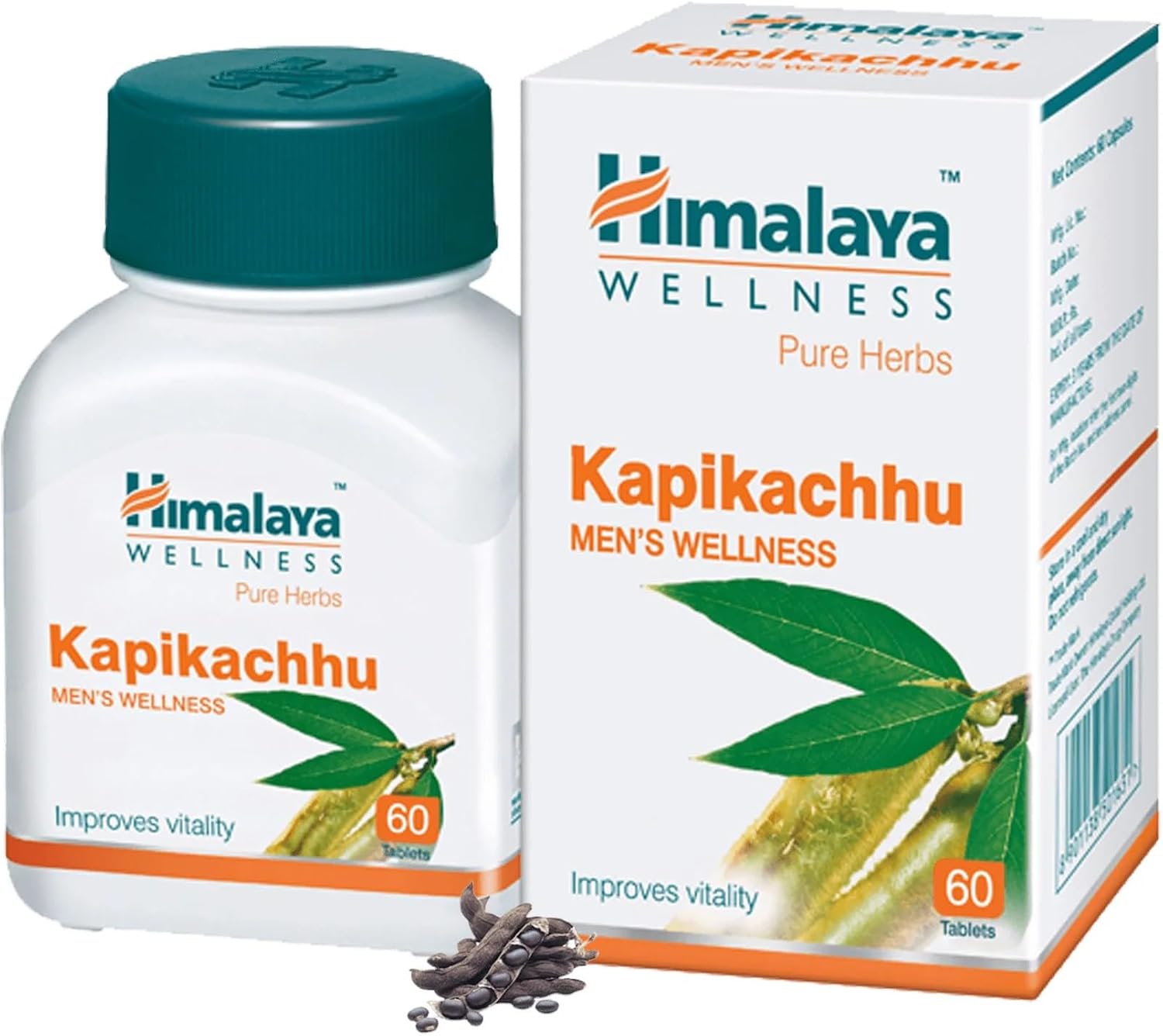 Himalaya Himalaya Herbals Kapikachhu - 60 Capsules Men Wellness - Image 1
