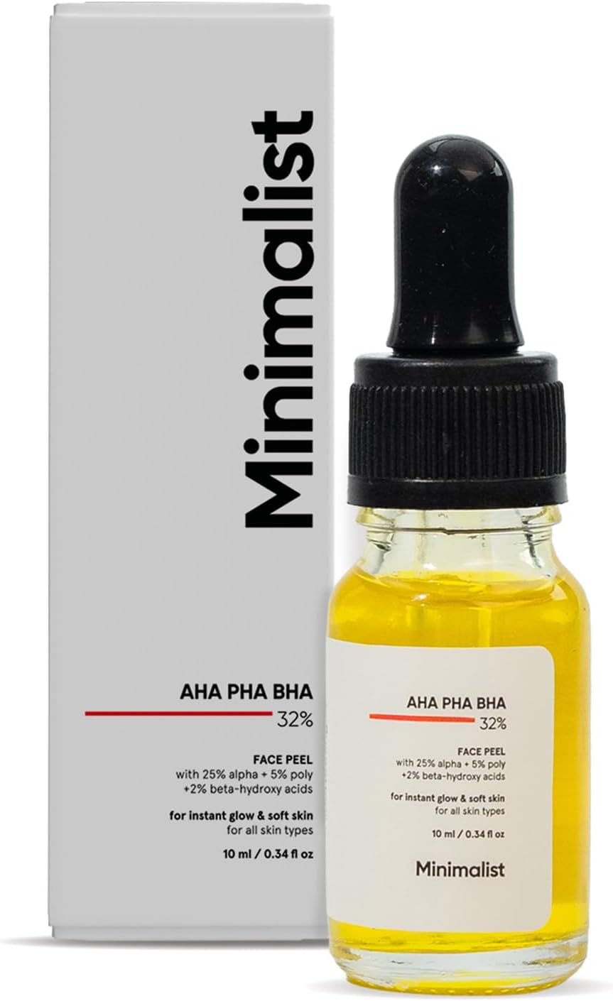 Minimalist Minimalist, пилинг-сыворотка 25% AHA + 2% BHA + 5% PHA для сияющей кожи, гладкой текстуры | 10 мл Сыворотки и процедуры - Image 1