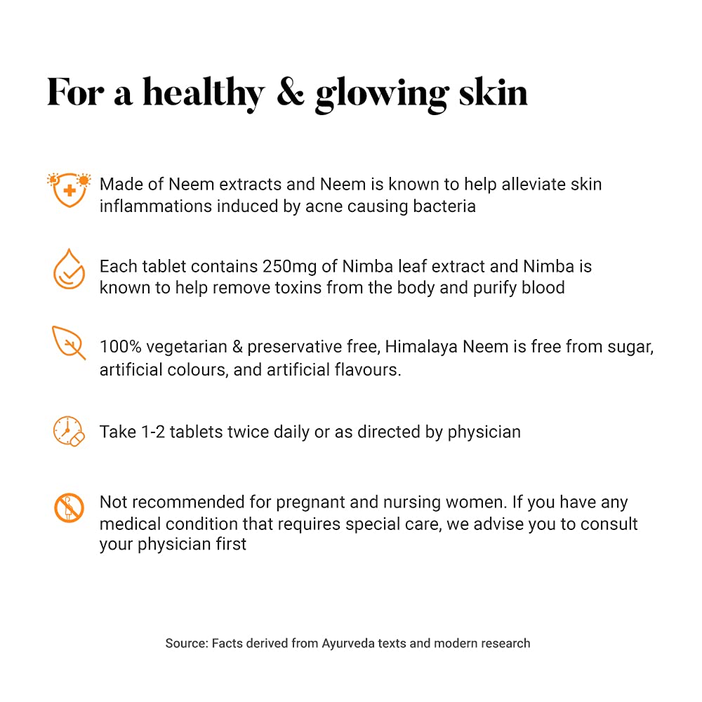 Himalaya Himalaya Wellness Neem, таблетки, 60 шт. Аюрведическая классика - Image 4