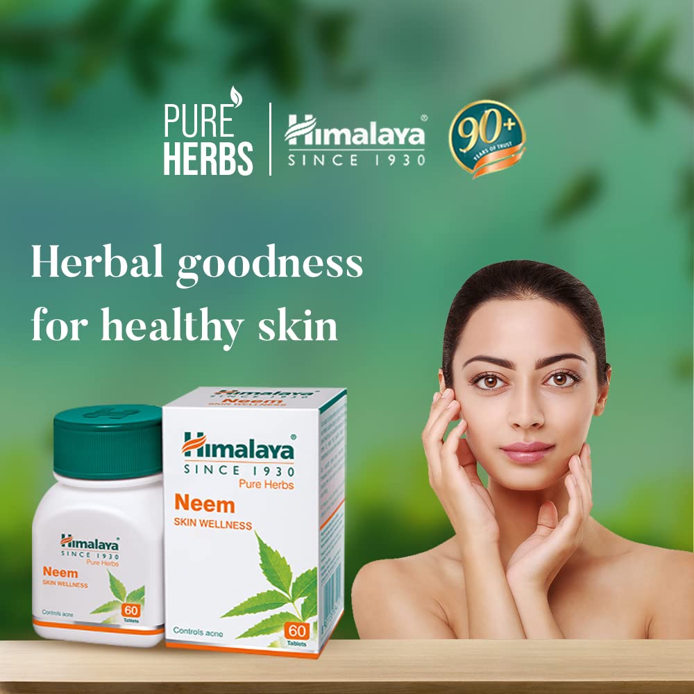 Himalaya Himalaya Wellness Neem, таблетки, 60 шт. Аюрведическая классика - Image 2